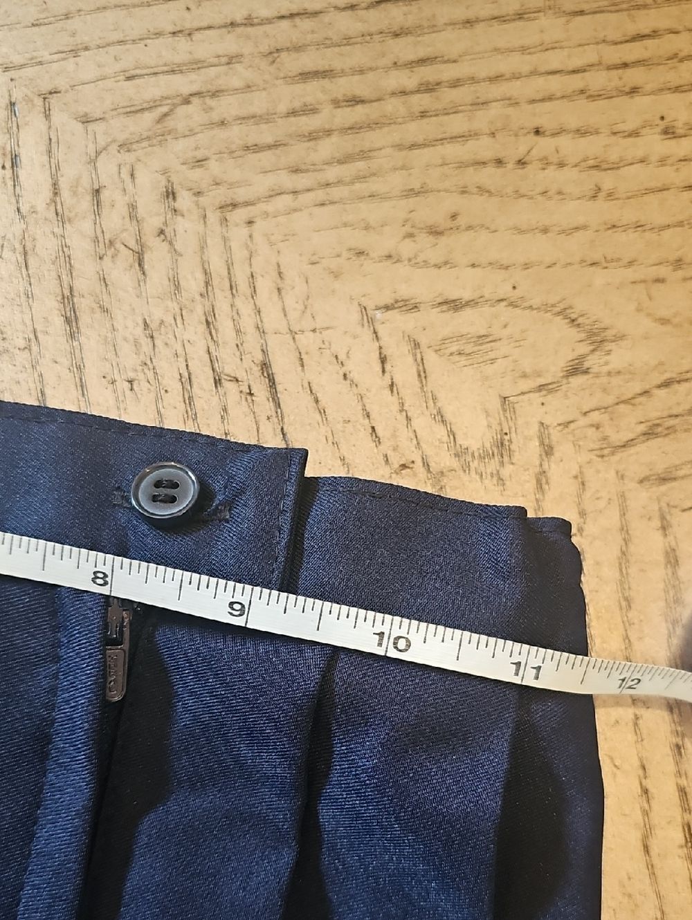 French Toast Navy Pleated Mini Skirt Size 6 - Picture 5 of 7